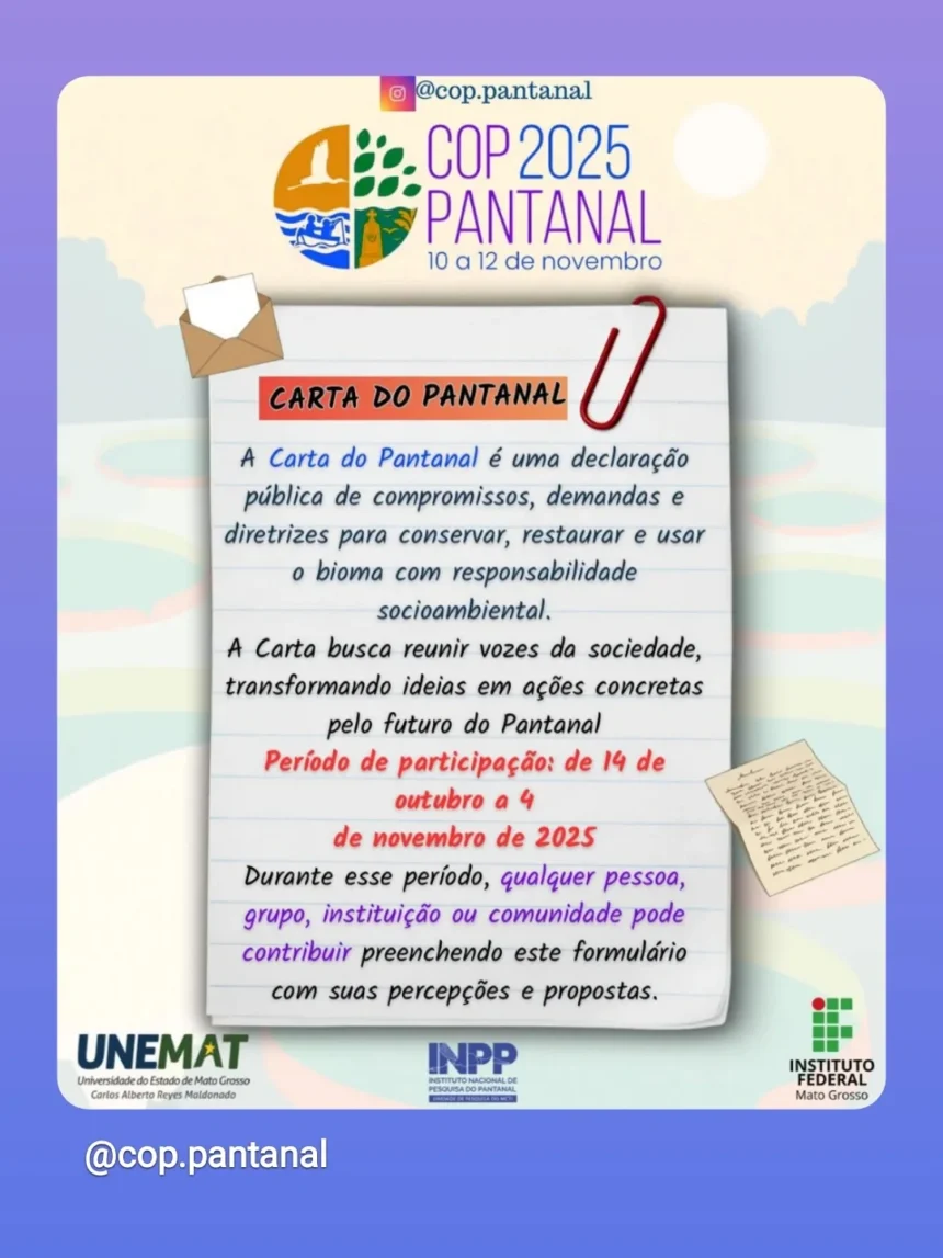 COP2025 Pantanal